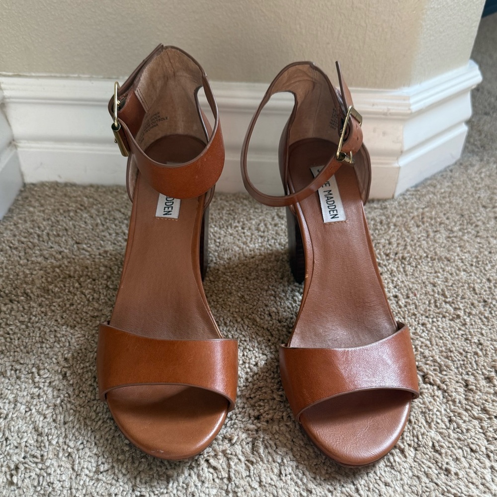 Steve Madden Estoria Ankle Strap Heel Sandals - Picture 9 of 9